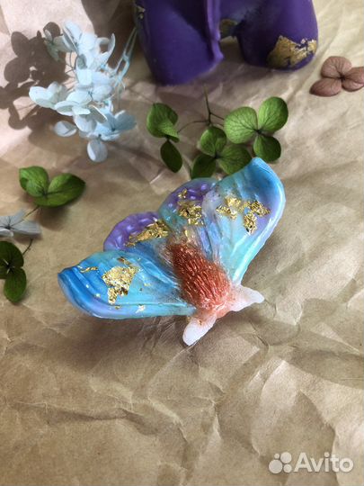 Брошь ручной работы