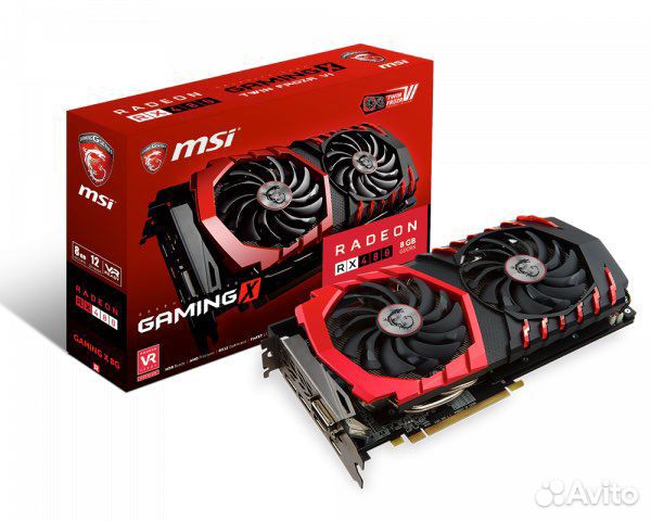 Видеокарта rx 480 8gb