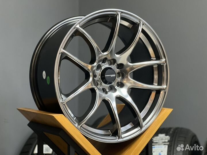 Диски разноширокие Work CR-Kiwami r18 5x100/114.3