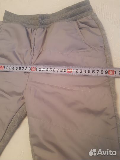 Брюки тёплые для девочки на рост 140см