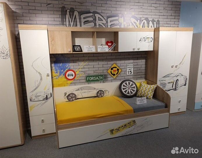 Детская кровать-софа Форсаж