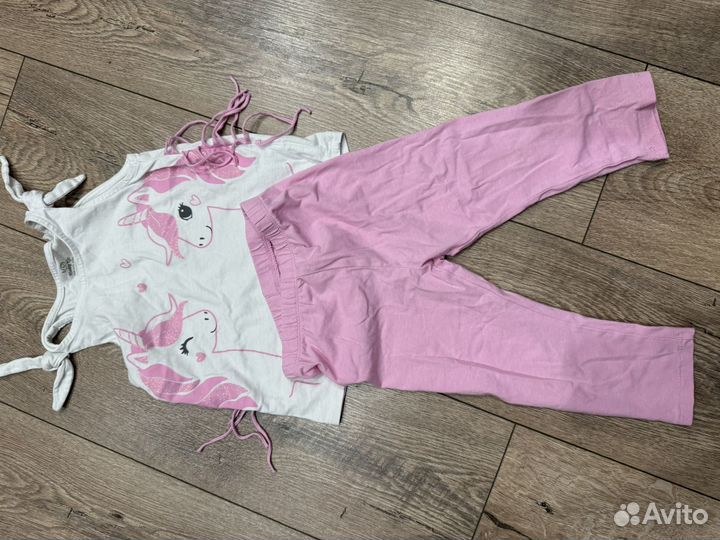 Вещи пакетом на девочку 92