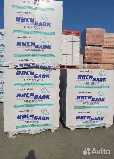 Инси газоблок 100/500/2,5