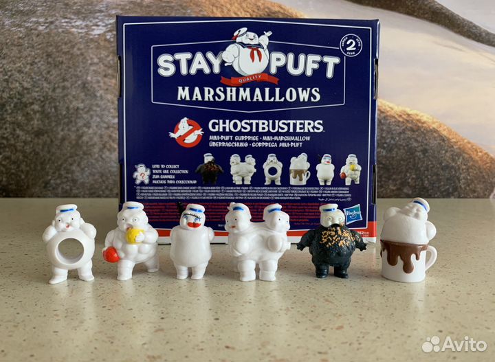 Коллекция фигурок Stay Puft Marshmallows