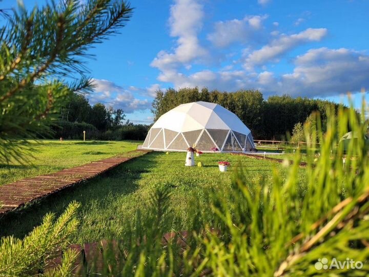Купольный шатер, геокупол, банкетный зал