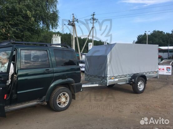 Прицеп мзса 817717.025 с тентом аэро 150 см