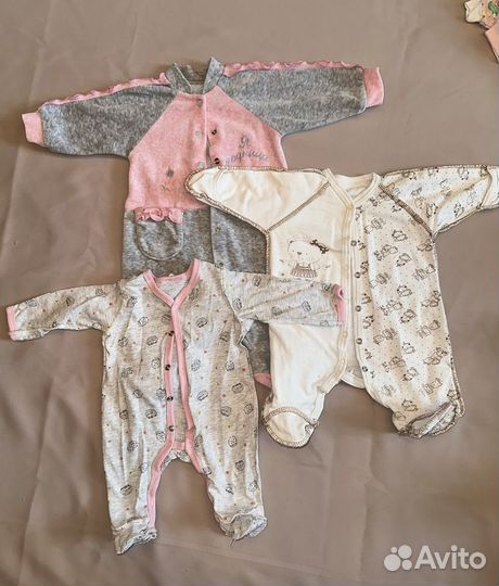 Большой пакет одежды для девочки 50-62