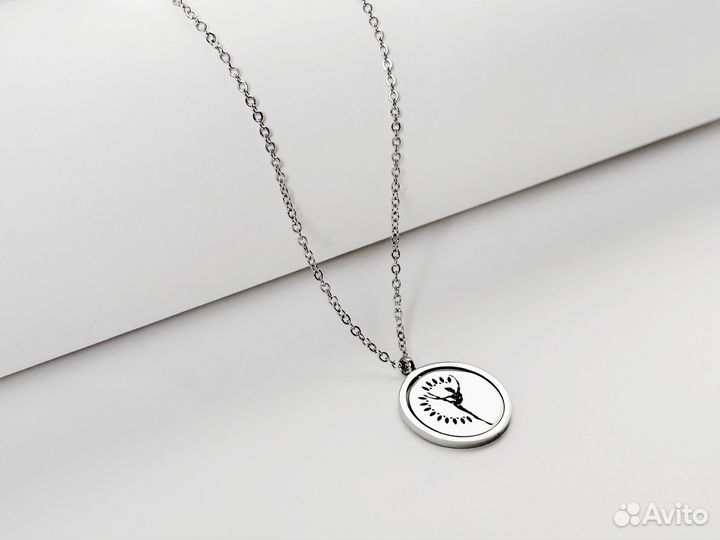 Подвеска с гравировкой