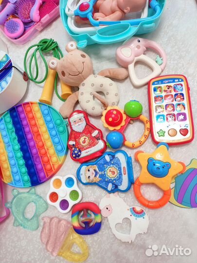 Игрушки пакетом для девочки