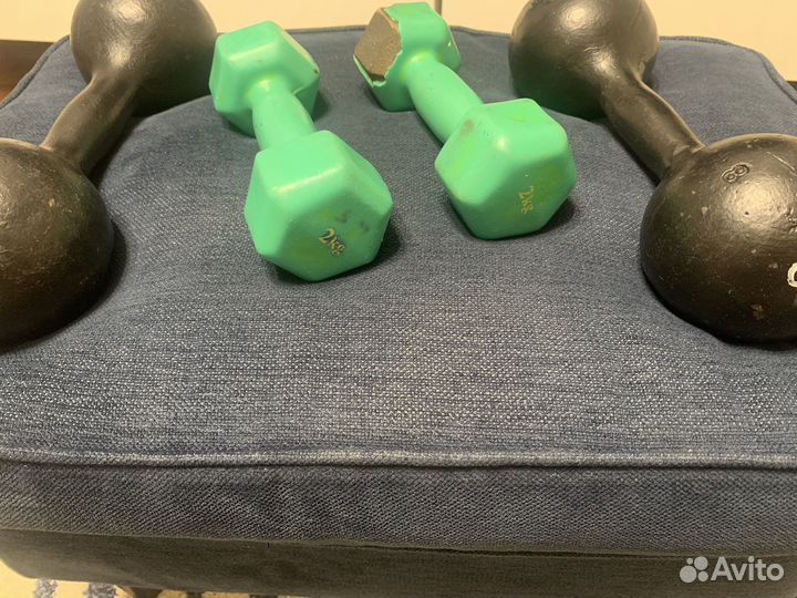 Гантели 2 кг