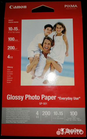 Фотобумага Canon GP-501 Glossy 200g/m2 10x15 100л