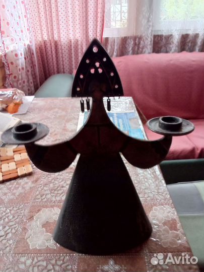 Бронзовый подсвечник СССР