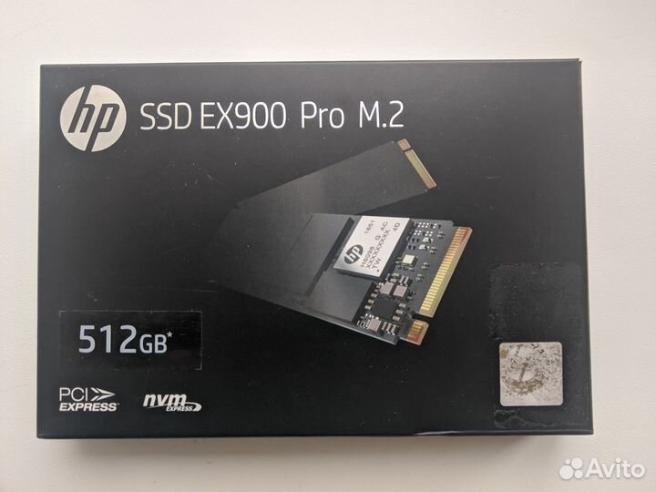 HP EX900 Pro, 512 Гб
