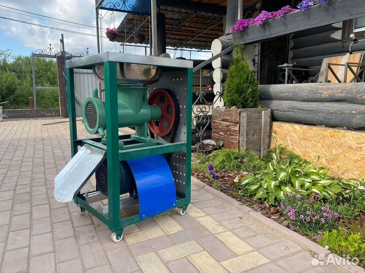 Промышленная мясорубка ms42 костедробилка