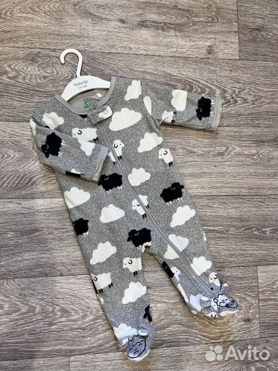 Флисовый комбинезон 68