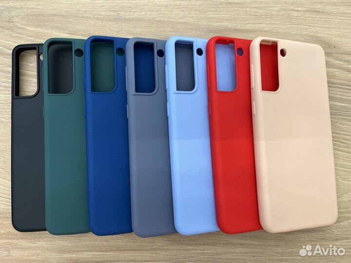 Чехол силиконовый на Samsung S21 Plus