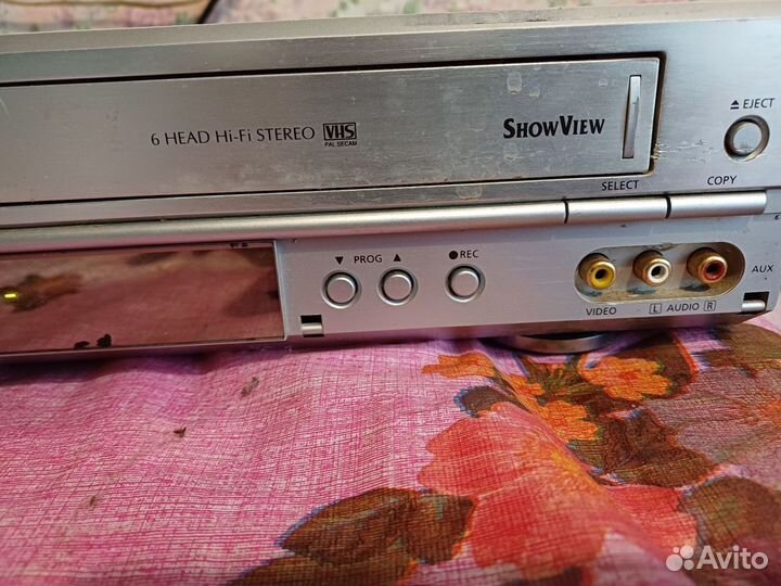 Продам комбо-плеер DVD+VHS Samsung