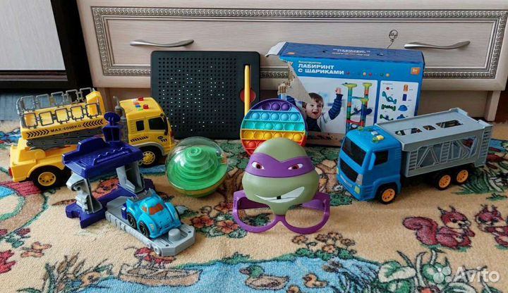 Игрушки развивающие пакетом