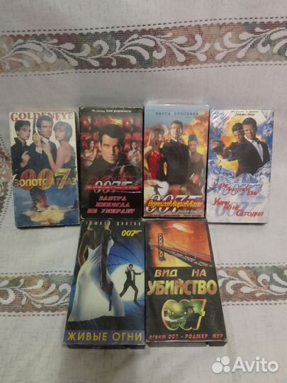 Видеокассеты VHS (ужасы,фантастика)