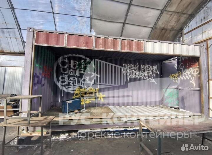 Переоборудование морского контейнера 10, 20, 40фут