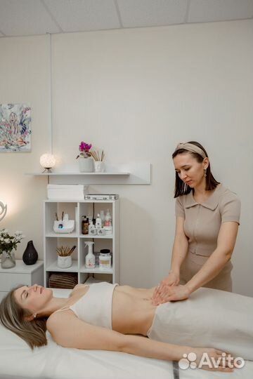 Массаж правка живота и тела