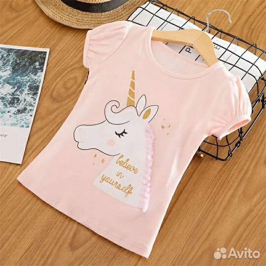 Футболки для девочки новые