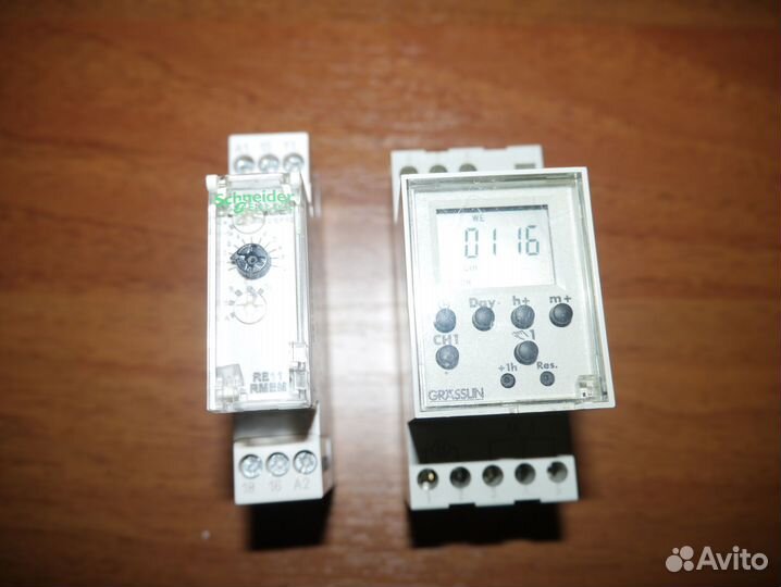 Таймеры цифровые Grasslin и Schneider Electric