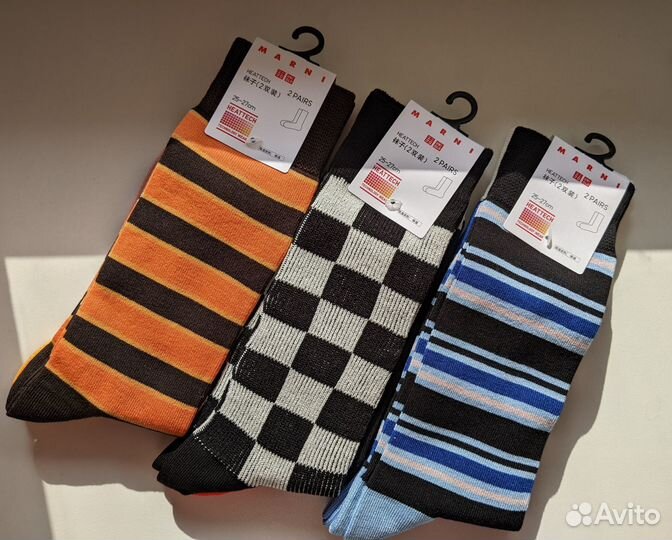 Носки Marni x Uniqlo
