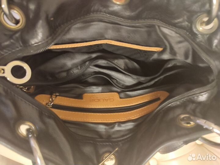 Сумка gaude Италия натуральная замша