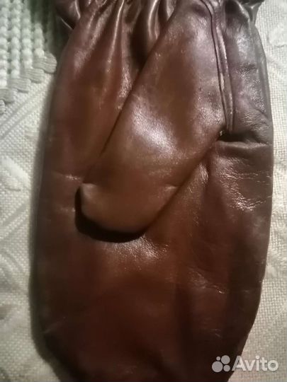 Кожаные руковицы