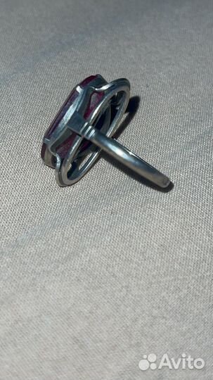 Антиквариат. кольцо 875 пробы со звездой