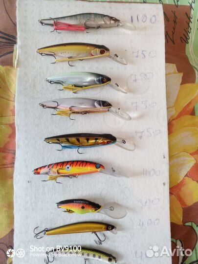 Набор воблеров бу