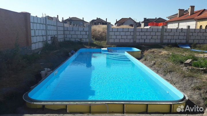 Пластиковый бассейн