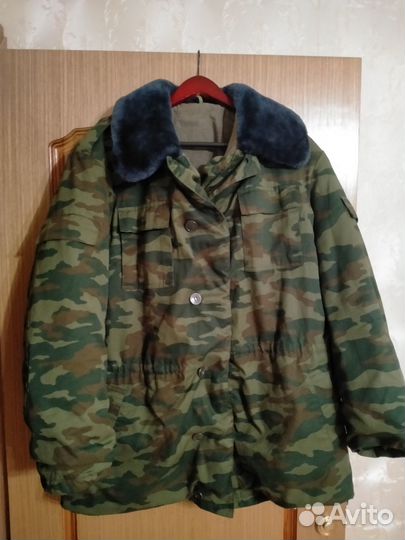 Зимний Бушлат флора Мин. обороны