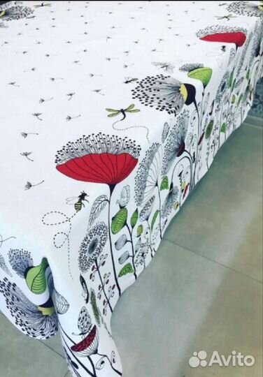 Скатерть из рогожки