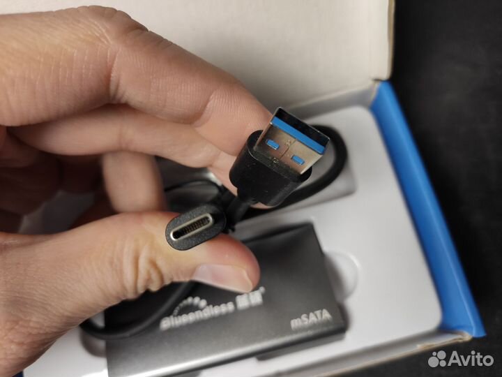 Внешний корпус для диска msata SSD USB 3