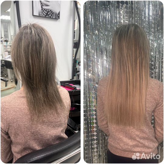 Наращивание волос