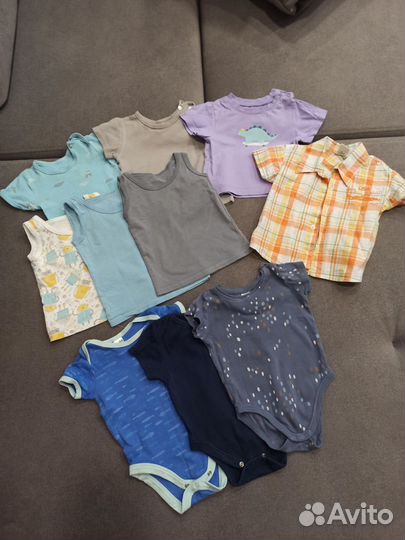 Вещи пакетом на мальчика 68р