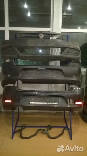 Бампер Рено Логан до 2010 г. в