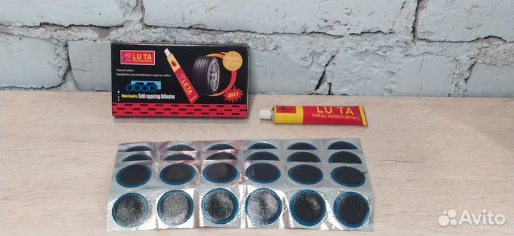 Ремкомплект д/камер латки круглые 36 шт