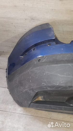 Бампер задний под парктроники Skoda Kodiaq С 2016