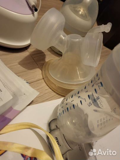 Молокоотсос avent электрический