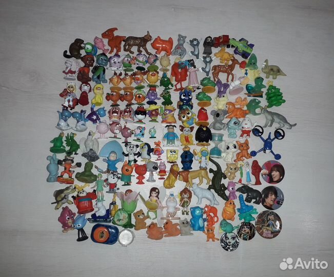 Фигурки из киндеров (Смешарики и другие)