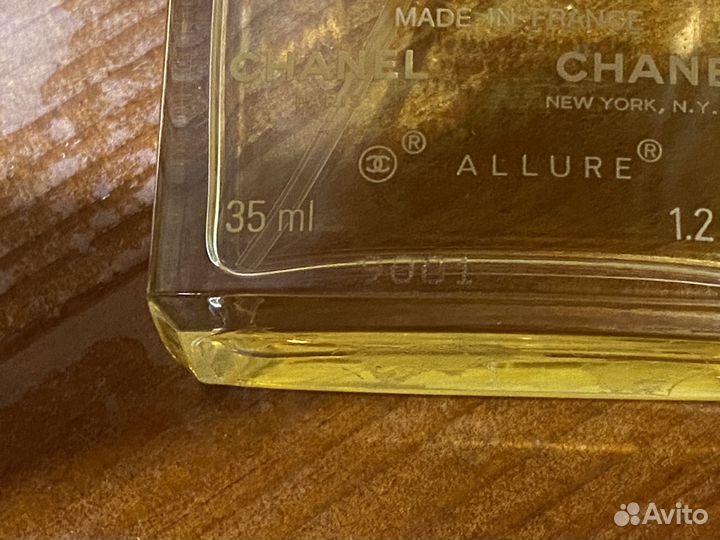 Духи chanel allure 35 ml