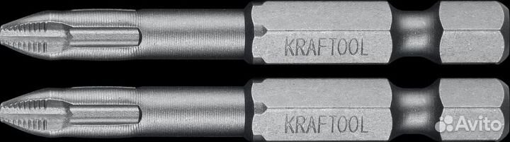 Биты X-drive торсионные кованые, обточенные, kraft