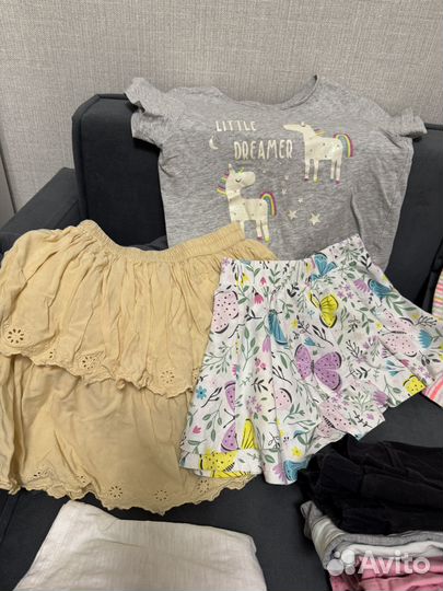 Вещи пакетом 116 на девочку