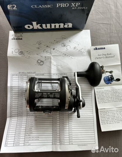 Катушка Okuma Classic Pro XP-302La