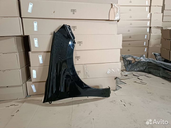 Крыло LADA granta fl правое черный черная пантера