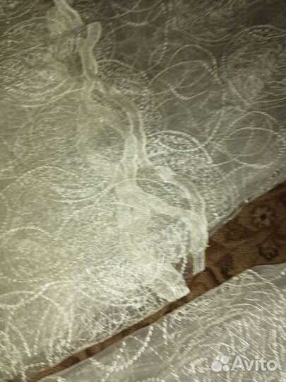 Шторы и тюль бу