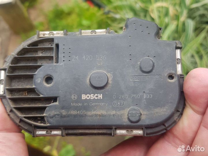 Дроссельная заслонка opel 1.2